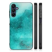 Kleurrijke Telefoonhoesje Samsung Galaxy A15 Painting Blue - thumbnail