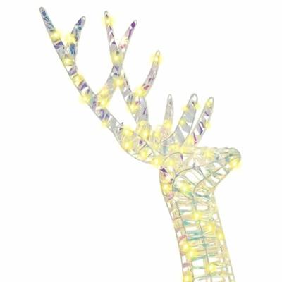 3D Rendier Warmwit 128 cm PET