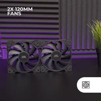 Case fan Mars Gaming MFPWMX2 Ø 12 cm - thumbnail