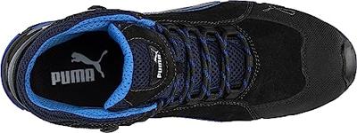 PUMA Rio Black Mid 632250-42 Hoge veiligheidsschoenen S3 Schoenmaat (EU): 42 Zwart, Blauw 1 stuk(s)
