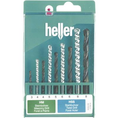 Heller 17742 9 Universeel boor assortiment 9-delig