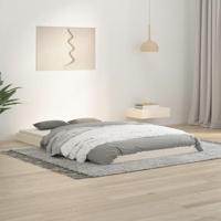 Bedframe massief grenenhout wit 120x190 cm 4FT Small Double - thumbnail