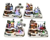 LED scenery l16b23h17 cm-14l multi a4 kerstverlichting Lumineo - Lumineo - thumbnail