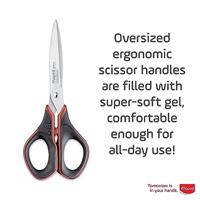 Maped schaar Advanced Gel 17 cm zwart en rood - thumbnail