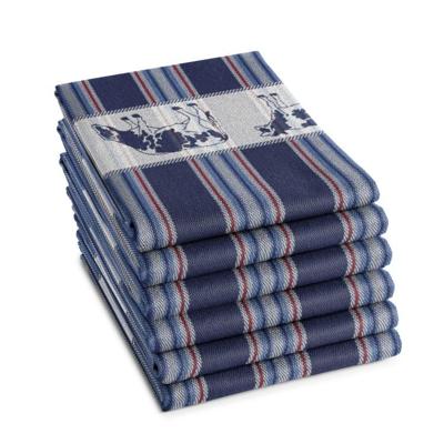 DDDDD DDDDD theedoek Friesian blue 60x65 (per stuk)