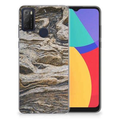 Alcatel 1S (2021) | TPU | Siliconen hoesje | Steen