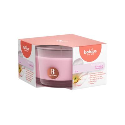 Bolsius True Scents Geurkaars in Glas Magnolia 5 cm Roze 6 Stuks - thumbnail