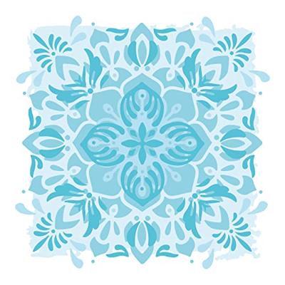 Sizzix • layered stencils mosaic flowers 4stuks