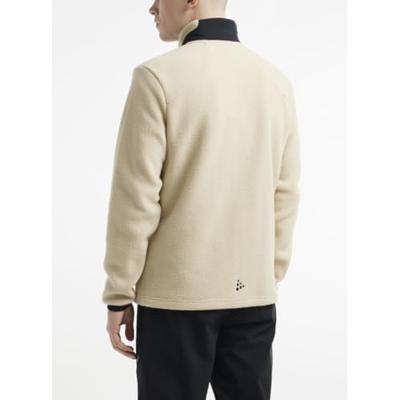Craft 1912220 ADV Explore Pile Fleece Jacket M - Ecru-Black - XL