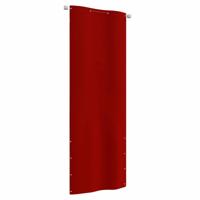 VidaXL Balkonscherm 80x240 cm oxford stof rood - thumbnail