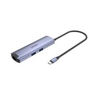Unitek H1112F actieve HUB USB-C 5 Gbps, HDMI RJ-45 PD 100 W - thumbnail