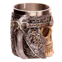Schedel Strijder Decoratieve Kroes - thumbnail
