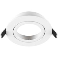 SLV InbouwringNew Tria 95 rond wit - zonder fitting - 1007443 - thumbnail