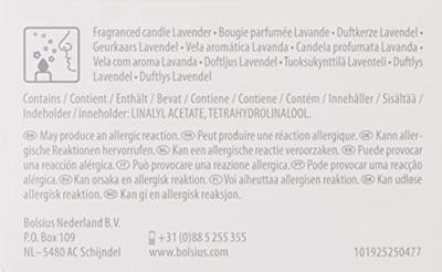Bolsius True Scents Geurkaars in Glas Lavendel 5 cm Paars 6 Stuks