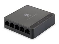 5-Port Gigabit Switch-Plastic Case-Unshielded Port - thumbnail
