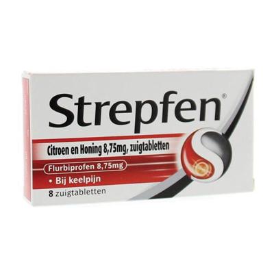 Strepfen Citroen & Honing 8,75 MG Zuigtabletten Strepfen Citroen & Honing 8,75 MG Zuigtabletten