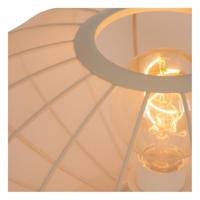 Lucide CORINA - Tafellamp - Ø 40 cm - 1xE27 - Beige - thumbnail