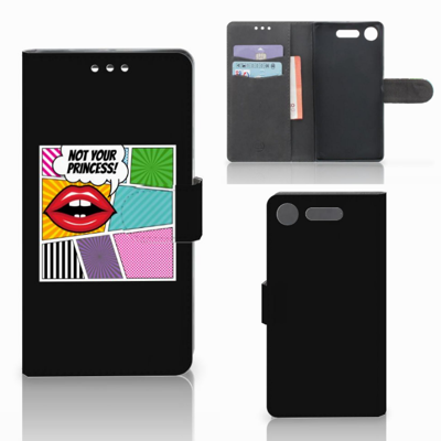 Sony Xperia XZ1 | Wallet Case | met Pasjes | Popart Princess Sony Xperia XZ1 | Wallet Case | met Pasjes | Popart Princess