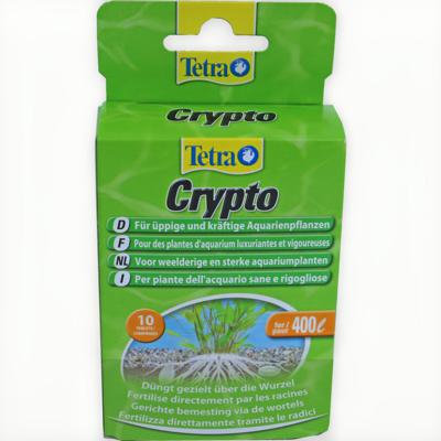 Tetra Crypto 10 Tabletten voor Gezonde Aquariumplantengroei - Nitraatvrije Meststof