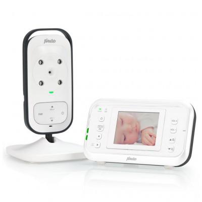 Alecto DVM-73 Babyfoon met camera en 2.4' kleurenscherm, wit/antraciet Alecto DVM-73 Babyfoon met camera en 2.4' kleurenscherm, wit/antraciet
