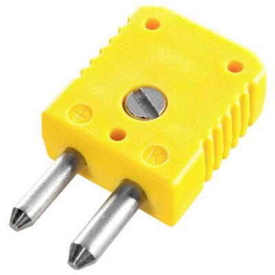 B + B Thermo-Technik Standaardstekker type K, geel -50…+120 °C Geel Inhoud: 1 stuk(s)