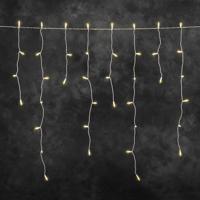 Konstsmide Lichtgordijn ijsregen Buiten 230 V/50 Hz Energielabel: F (A - G) 200 LED Barnsteen - thumbnail