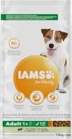 Iams for Vitality Adult Small & Medium met lam hondenvoer 2 x 12 kg - thumbnail