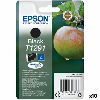 Originele inktcartridge Epson SX 235W/420W/425W/BX305F/320FW Zwart (10 Stuks)