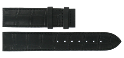 Horlogeband Tissot T006.407.16.033.00 / T610014581 Leder Zwart 19mm
