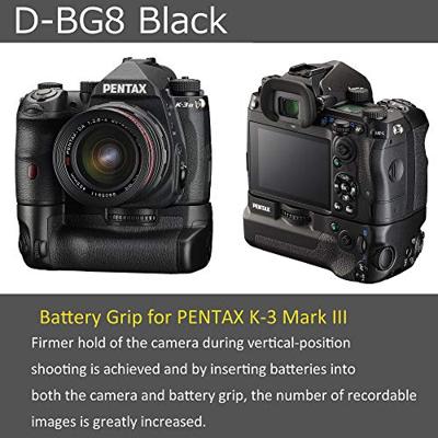 Pentax D-BG8 battery grip zwart