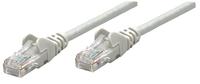 Intellinet 739788 RJ45 Netwerkkabel, patchkabel CAT 6 S/FTP 0.25 m Grijs Folie afscherming, Afscherming gevlochten, Halogeenvrij 1 stuk(s) - thumbnail