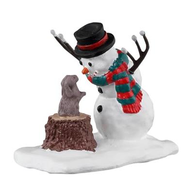 Lemax bunny makes a friend kerstdorp accessoire 2023