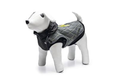 Beeztees Hondenjas Safety Gear Allia reflecterend grijs verschillende maten, maat:44 cm