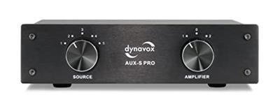 Audio Dynavox uitbreidings module/switcher AUX-S Pro zwart