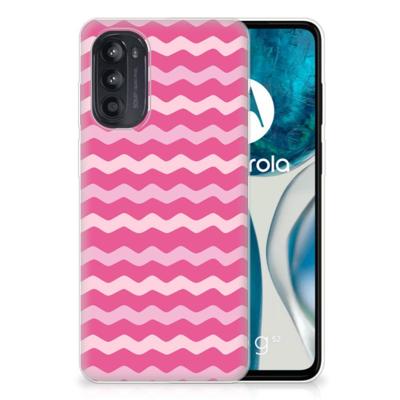 Motorola Moto G52/G82 | TPU bumper | Waves Pink