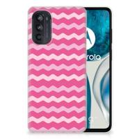Motorola Moto G52/G82 | TPU bumper | Waves Pink - thumbnail
