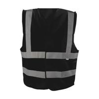Veiligheidshesje zwart - XL - thumbnail
