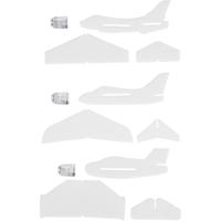 Creativ Company Foam vliegtuigen maken, 3st. - thumbnail
