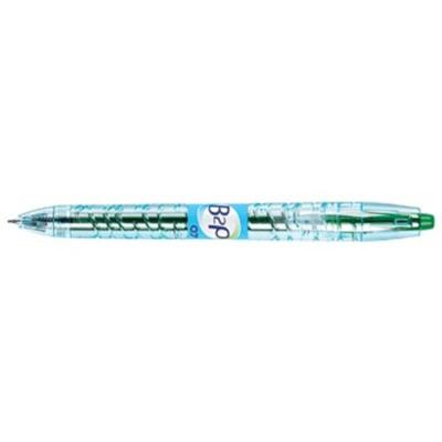 Pilot B2P gelroller, intrekbaar, medium punt, 0,4 mm, groen Pilot B2P gelroller, intrekbaar, medium punt, 0,4 mm, groen
