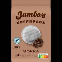 Jumbo&apos;s Koffiepads Mokka 36 Stuks - thumbnail