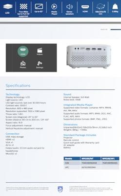 Philips projector NeoPix 100 - thumbnail