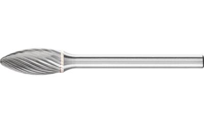 PFERD TOOLS 21203653 Freesstift Vlam Lengte 43 mm Afmeting, Ø 6 mm Werklengte 13 mm Schachtdiameter 3 mm PFERD TOOLS 21203653 Freesstift Vlam Lengte 43 mm Afmeting, Ø 6 mm Werklengte 13 mm Schachtdiameter 3 mm