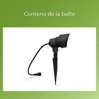 Buitenspot PHILIPS Laagspanning GardenLink 1x6W, 2700K, IP44 - Voeding niet inbegrepen - thumbnail