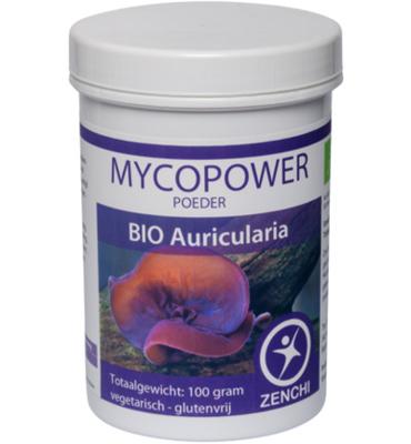 Mycopower Auricularia poeder bio 100 Gram