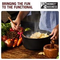 Apenstreken Knuffel Doug met een kooklepel - thumbnail