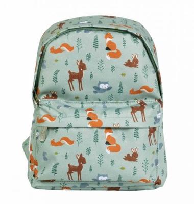 Kleine rugzak voor kinderen VRIENDEN VAN HET BOS A Little Lovely Company mintgroen - thumbnail