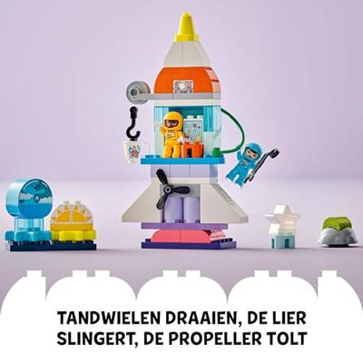 LEGO DUPLO 3-in-1 ruimteavontuur 10422 - thumbnail