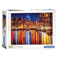 Clementoni High Quality Collection Puzzel Amsterdam 500 Stukjes - thumbnail