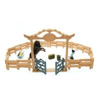 Mojo farmland western ranch met paard en cowboy speelset - 380064 - thumbnail