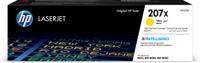HP toner 207X, 2.450 pagina's, OEM W2212X, geel - thumbnail